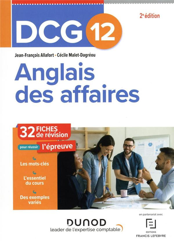 Anglais des affaires DCG 12. Fiches de révision