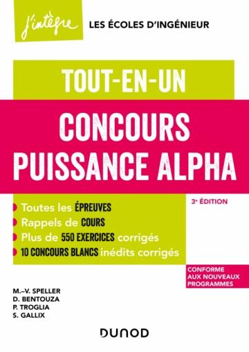 Concours Puissance Alpha. Tout-en-un, 3e édition