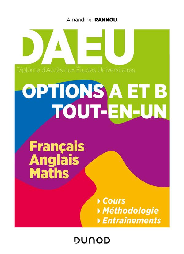 DAEU options A et B. Tout-en-un