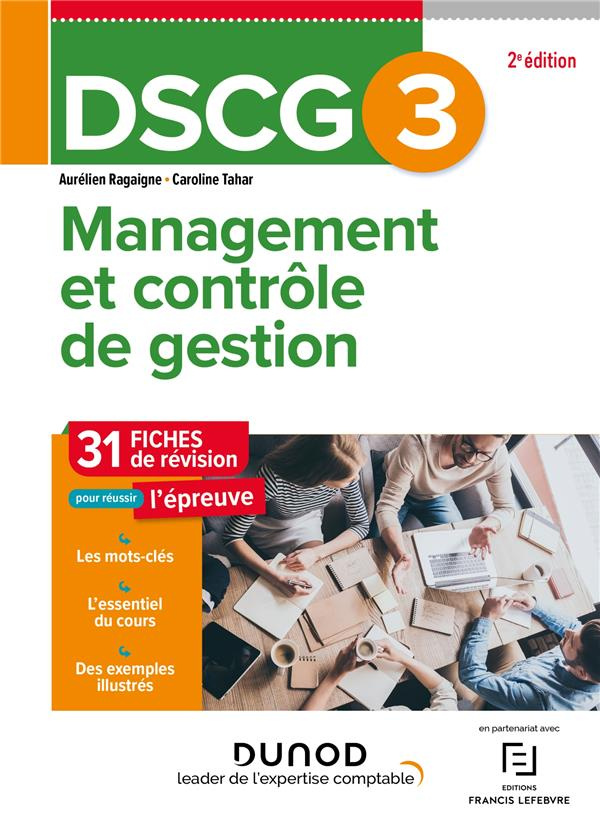 Management et contrôle de gestion DSCG 3. Fiches de révisions, Edition 2023-2024