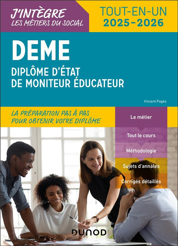 DEME, Diplôme d'état de moniteur éducateur. Tout-en-un, Edition 2025