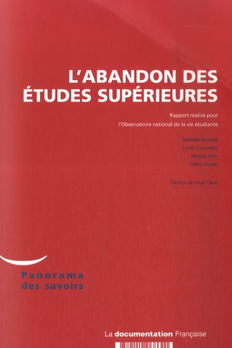 L'abandon des études supérieures