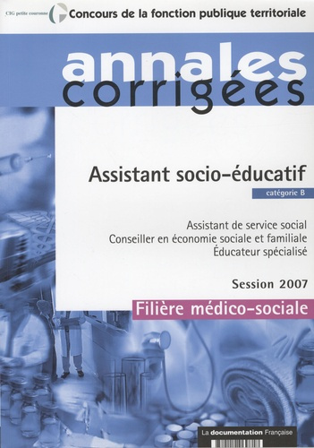 Assistant socio-éducatif, assistant de service social, conseiller en économie sociale et familiale,