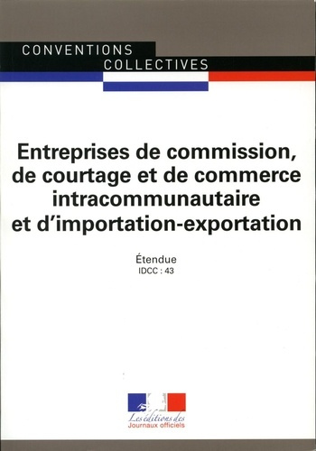 Entreprises de commission, de courtage et de commerce intracommunautaire et d'importation-exportatio