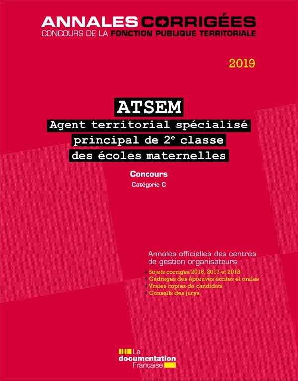 Agent territorial spécialisé principal de 2e classe des écoles maternelles. Agent territorial spécia