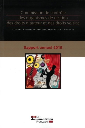 Rapport annuel 2019 Commission de contrôle des organismes de gestion des doits d'auteur et des droit