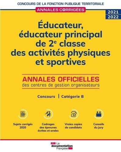Educateur, éducateur principal de 2e classe des activités physiques et sportives. Concours externe,