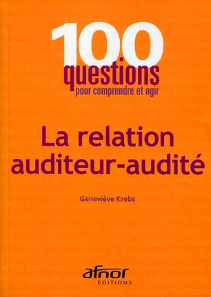 LA RELATION AUDITEUR-AUDITE