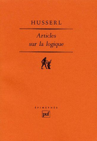 Articles sur la logique (1890-1913)