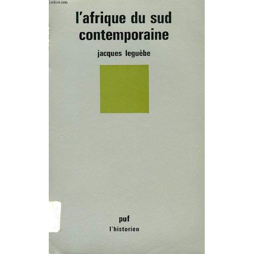 L'AFRIQUE DU SUD CONTEMPORAINE