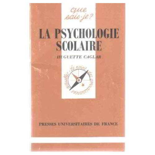 La Psychologie scolaire