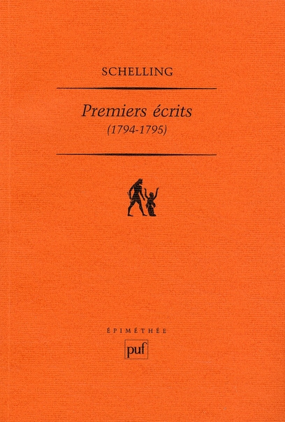 Premiers écrits 1794-1795