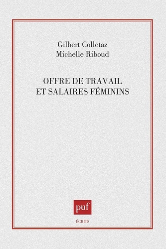 Offre de travail et salaires féminins