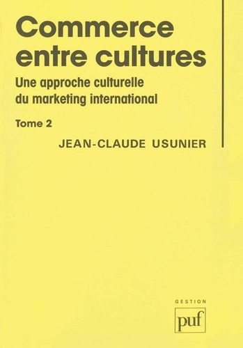 COMMERCE ENTRE CULTURES. Tome 2