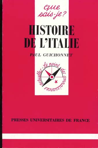 Histoire de l'Italie. 8e édition revue et corrigée