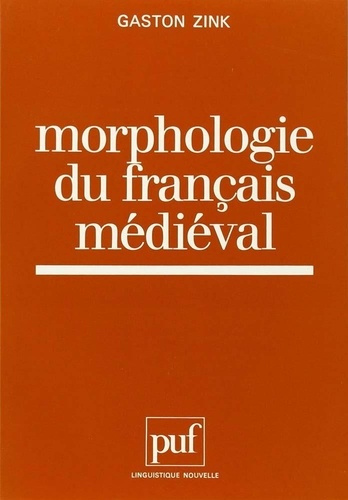 Morphologie du français médiéval