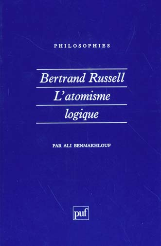 Bertrand Russell, l'atomisme logique