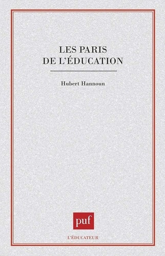 Les paris de l'éducation