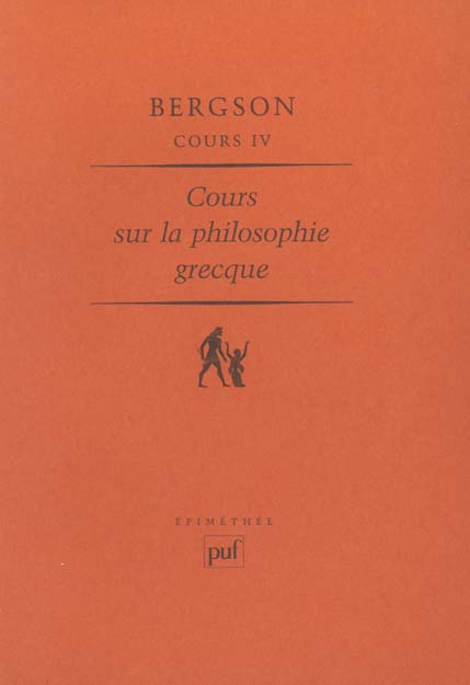 Cours sur la philosophie grecque. Volume 4