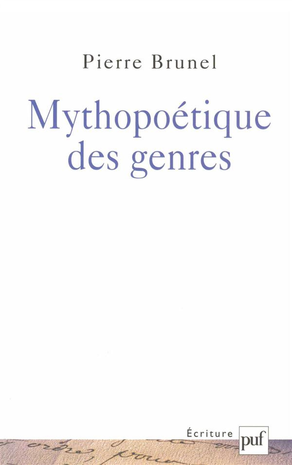 Mythopoétique des genres