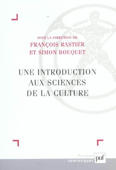 Une introduction aux sciences de la culture