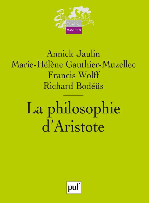 La philosophie d'Aristote