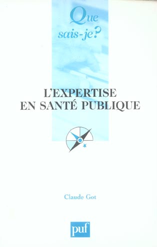 L'expertise en santé publique