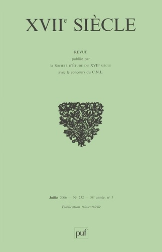 XVIIe siècle 2006, n° 232