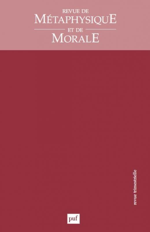 RMM 2006, n° 3. Connaissance, nature, sens commun : G.E. Moore