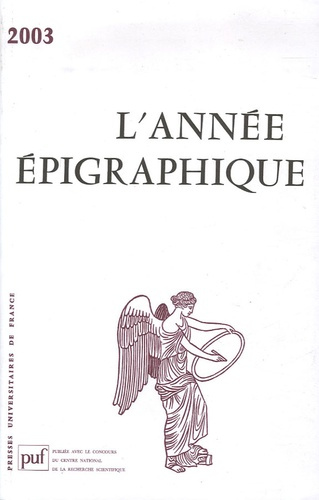 L'Année épigraphique 2003