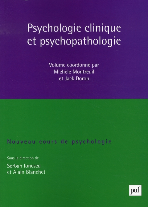 Psychologie clinique et psychopathologie