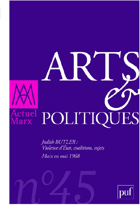Actuel Marx N° 45, 1er semestre 2009 : Arts et politiques