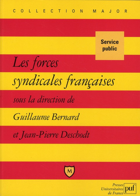 Les forces syndicales françaises