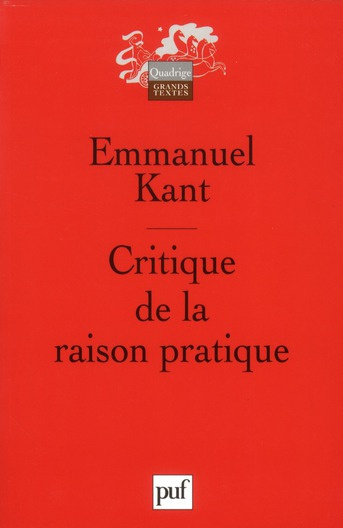 Critique de la raison pratique. 8e édition
