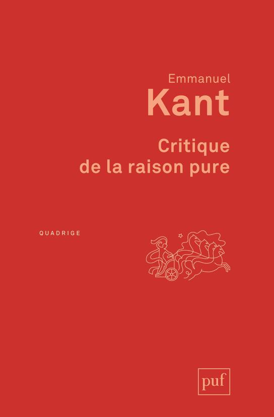Critique de la raison pure . 8e édition