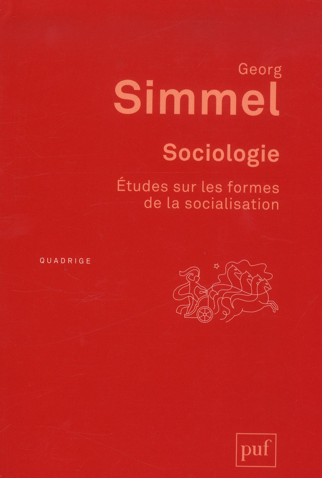 Sociologie. Etudes sur les formes de la socialisation, 2e édition