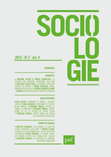 Sociologie N° 2