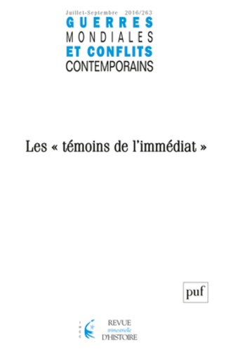 GMCC 2016, n° 263. Les "témoins de l'immédiat"