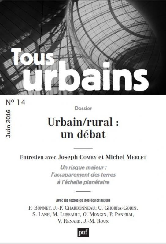Tous urbains N° 14, juin 2016 : Urbain/rural : un débat