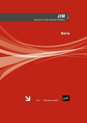 Journal of international mobility N° , 2019