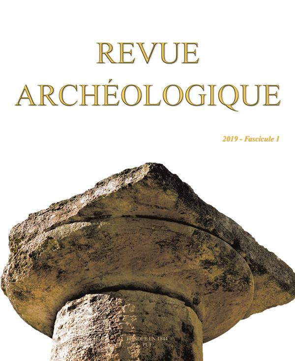 Revue archéologique N° 1/2019 : Varia
