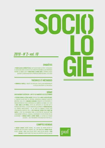 Sociologie Volume 10 N° 2/2019