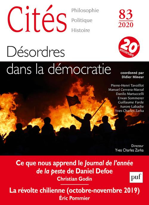 Cités N° 83, 2020 : Désordres dans la démocratie