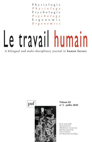 Le travail humain Volume 83 N°3, octobre 2020