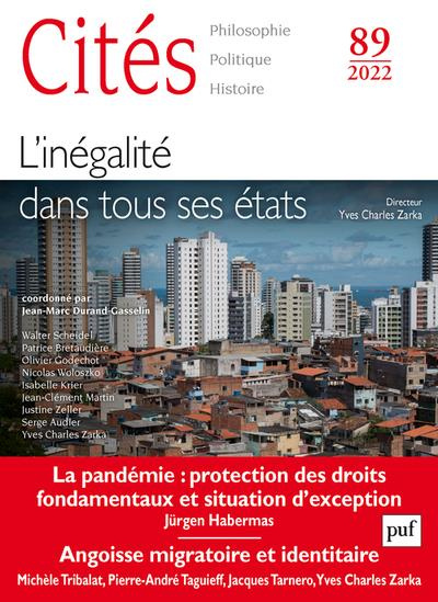 Cités N° 89/2022 : L'inégalité dans tous ses états
