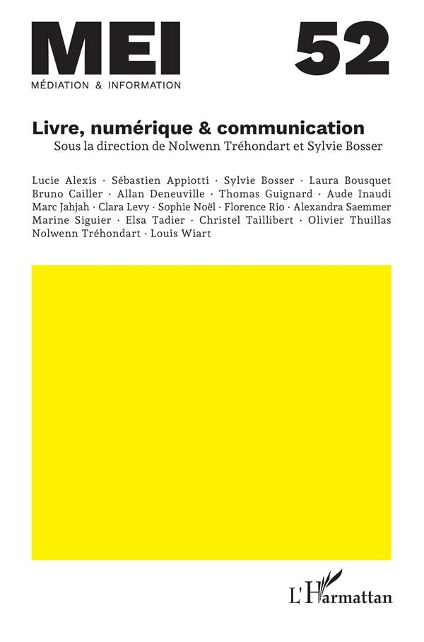 Livre, numérique & communication. 52