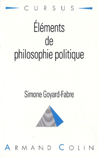 ELEMENTS DE PHILOSOPHIE POLITIQUE