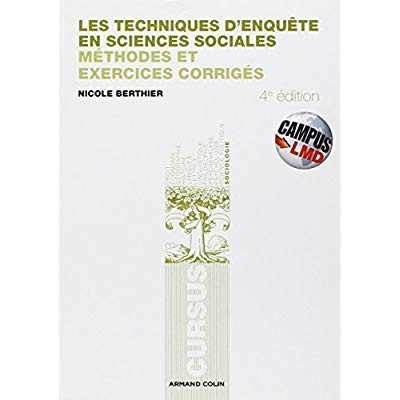 Les Techniques d'enquetes en sciences humaines/Campus poche$