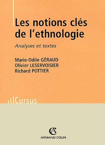 LES NOTIONS CLES DE L'ETHNOLOGIE