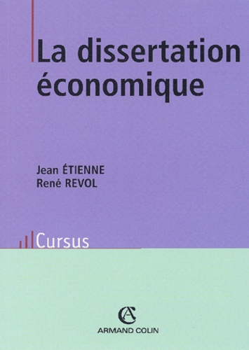 LA DISSERTATION ECONOMIQUE